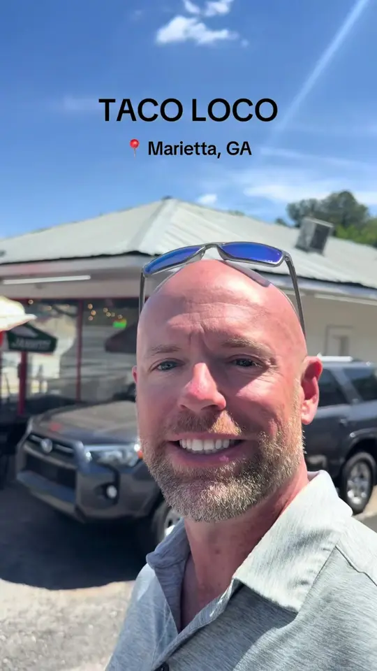 Taco Loco in Marietta showing review, visit, tacos, video by justin.p.hill on TikTok