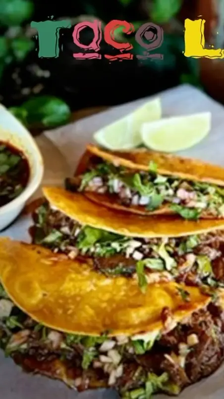 Taco Loco in Tifton showing food, birria tacos, video by Taco Loco on Facebook