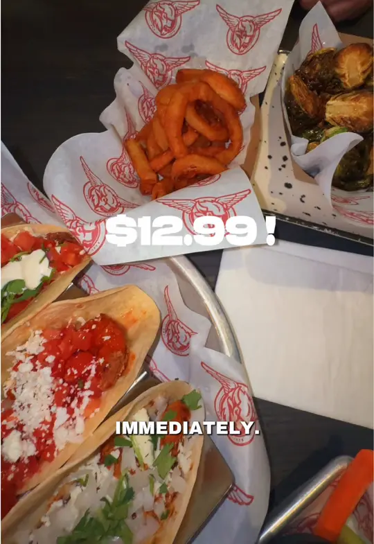 Taco Mac McDonough in McDonough showing food, $1 wings, mix and match taco, video by shannonshanaye on TikTok