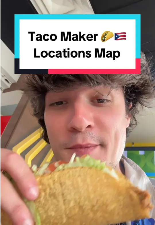Taco Maker Mexican Grill in Orlando showing review, visit, video by geography_joe on TikTok