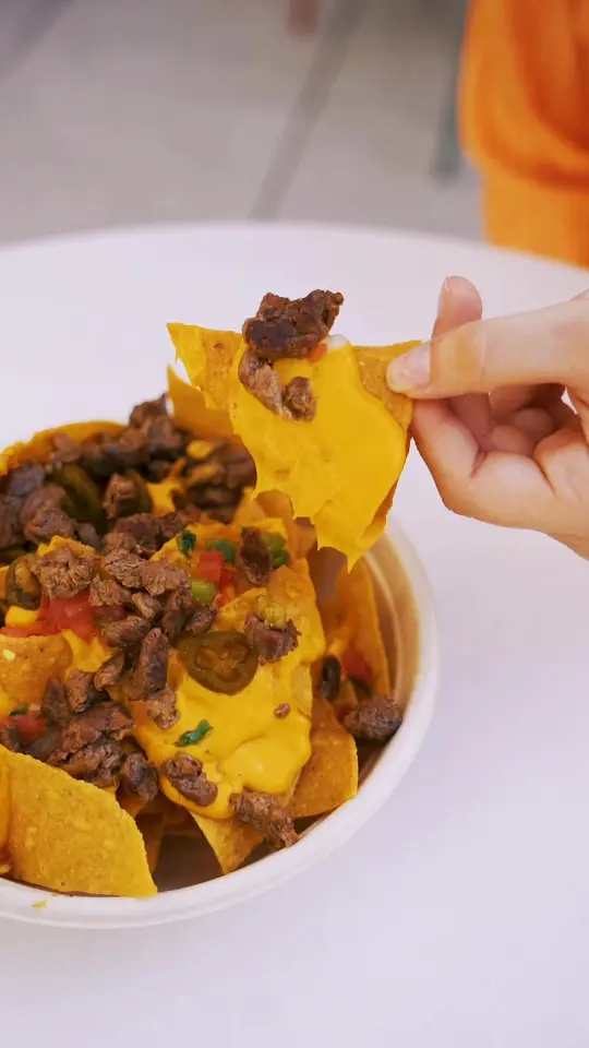 Tacology Brickell - Mexican Taqueria in Miami showing food, mexican nachos, video by tacology_taqueria on TikTok