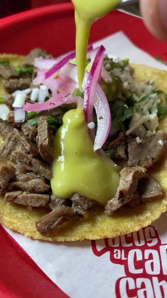 Tacos Al Carbon Restaurant in Greenacres showing review, visit, asada, video by thelostlocalsa on TikTok