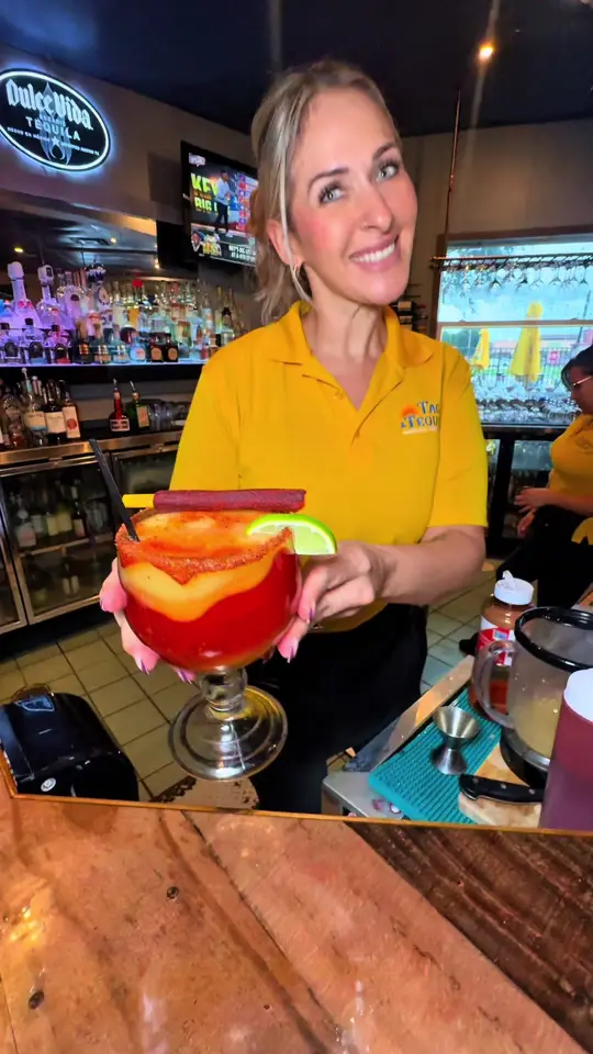 Tacos and Tequila in Winter Garden showing food, authentic tacos, drinks, atmosphere, visit, video by tacosandtequilawg on TikTok
