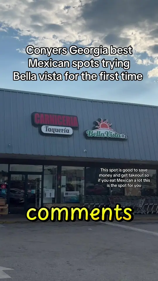 Tacos Lupita in Conyers showing mexican food, review, video by thirtysixfish on TikTok