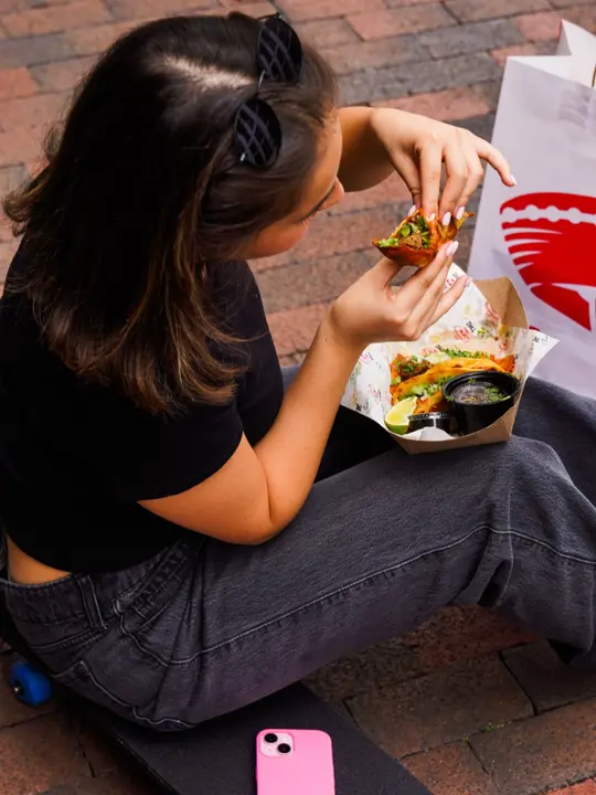 Tacos My Guey in Oviedo showing food, tacos, video by tacosmyguey on TikTok