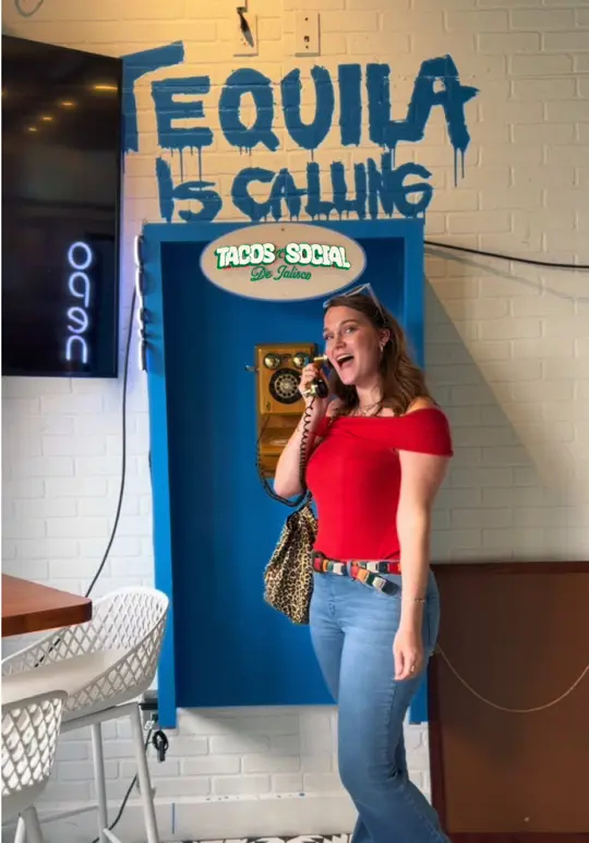Tacos N Social De Jalisco in Winder showing cocktail, atmosphere, video by megzyttheog on TikTok