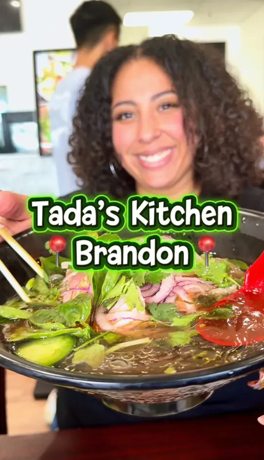  in Florida showing special menu, tomahawk steak, seafood pho, mother's day plans, second location opening, video by Real Brandon Social on Facebook