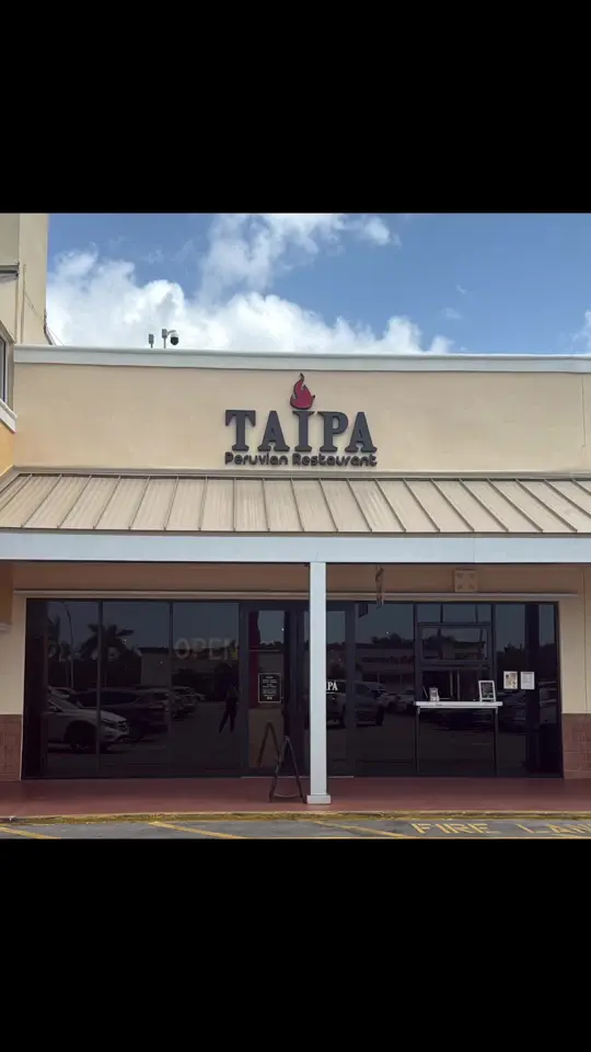  in Florida showing restaurant visit, peruvian food, video by michelle_higueras on TikTok