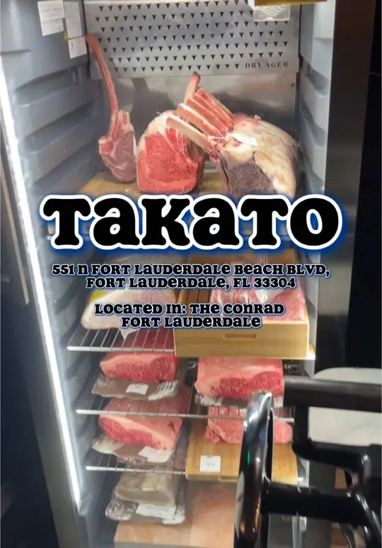 TAKATO in Fort Lauderdale showing review, visit, video by sk8natethefoodie on TikTok