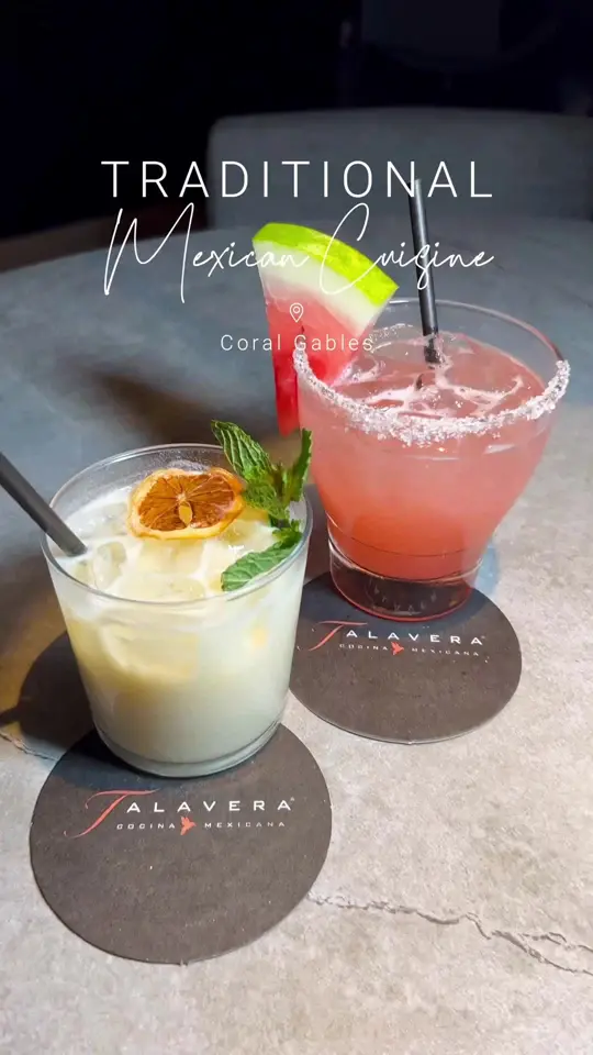 Talavera Cocina Mexicana in Coral Gables showing food, traditional mexican cuisine, video by fashion.eat.travel on TikTok