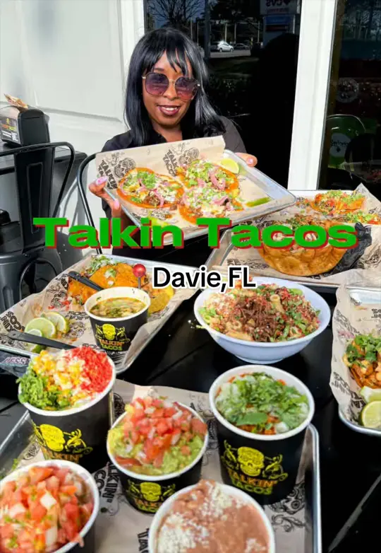 Talkin’ Tacos Davie in Davie showing visit, tacos, video by memethexplorer on TikTok