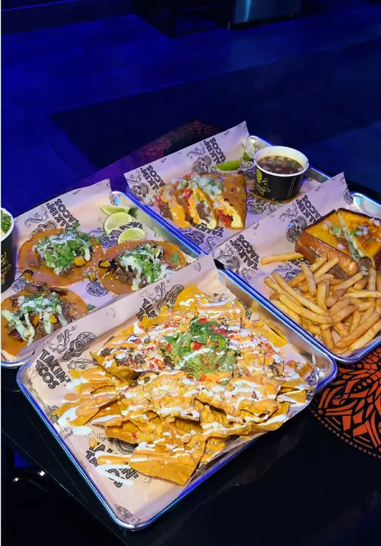 Talkin’ Tacos Miami Springs in Miami Springs showing food, tacos, late night drive-thru, giveaway, restaurant visit, video by eatwithdami on TikTok