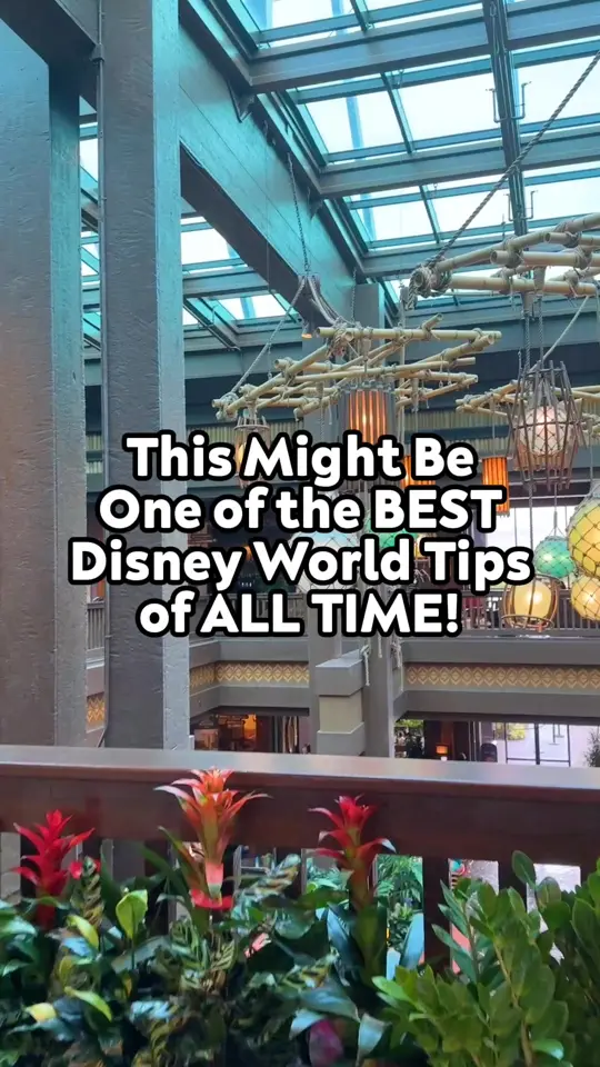 Tambu Lounge in Lake Buena Vista showing review, visit, video by Disney Food Blog on Facebook