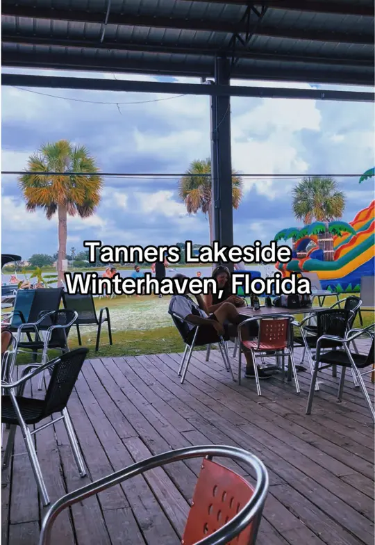 Tanners Lakeside Restaurant & Bar in Winter Haven showing live music, bar hopping, atmosphere, video by moorecake17 on TikTok