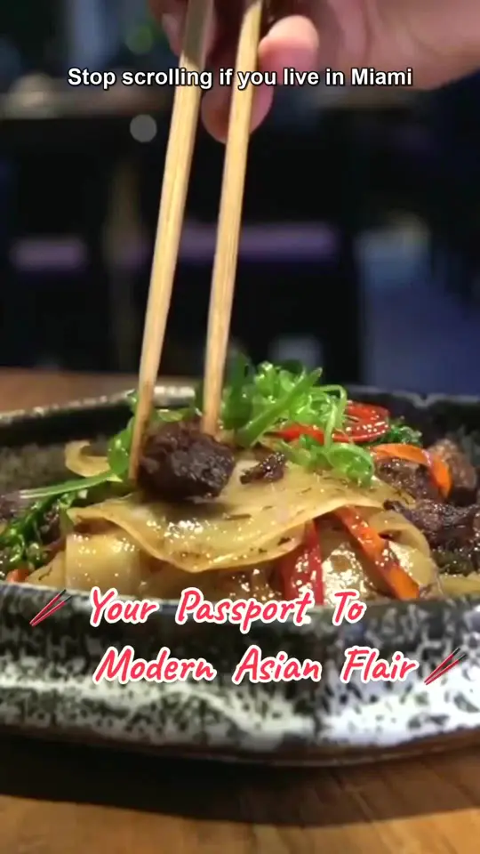 Tanuki River Landing in Miami showing seafood, sushi, oyster bar, video by atmosfychi on TikTok