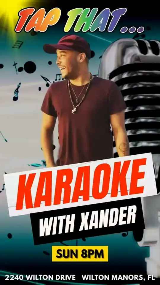 Tap That…Bar & Vocal Music Lounge in Wilton Manors showing karaoke, live music, video by Tap That on Facebook