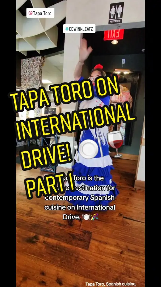 in Florida showing restaurant, spanish cuisine, tapas, atmosphere, video by edwinn_eatz on TikTok
