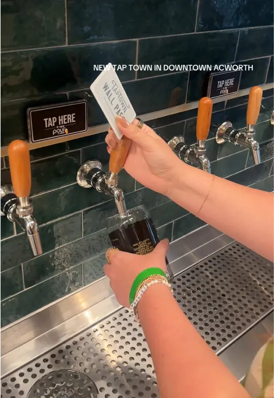 TapTown in Acworth showing visit, review, video by kaylenhembree on TikTok