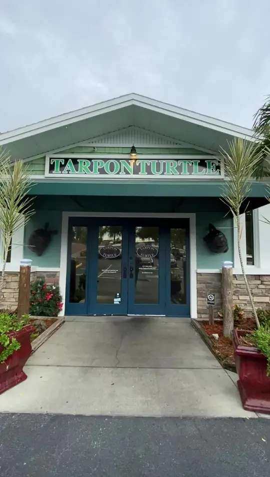 Tarpon Turtle Waterfront Grill & Marina in Tarpon Springs, video by Tarpon Turtle Waterfront Grill on Facebook