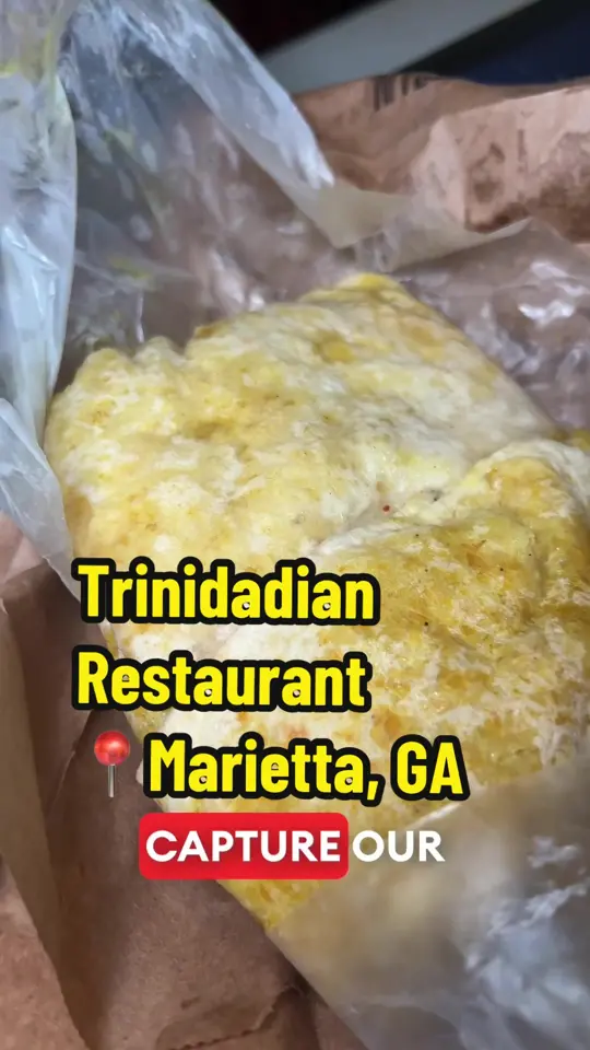 Tassa's Roti Shop in Marietta showing visit, restaurant, video by busybeatravels on TikTok