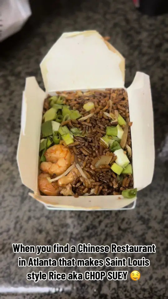 Taste 8 in Lawrenceville showing food, fried rice, video by luxelocsbyrae on TikTok