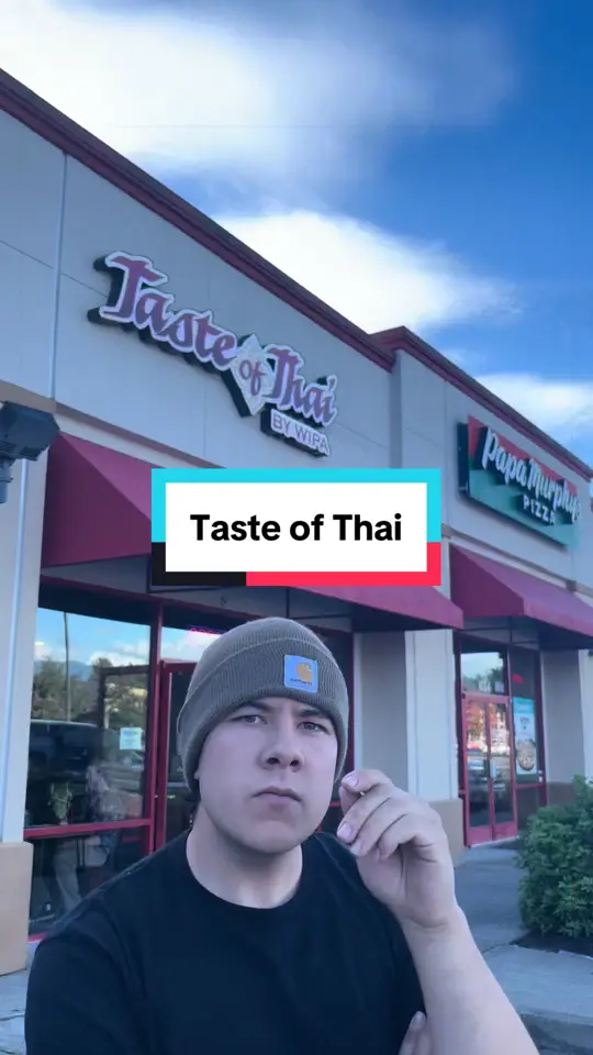 Taste of Thai in Navarre showing food, thai food, video by hudson.eats on TikTok