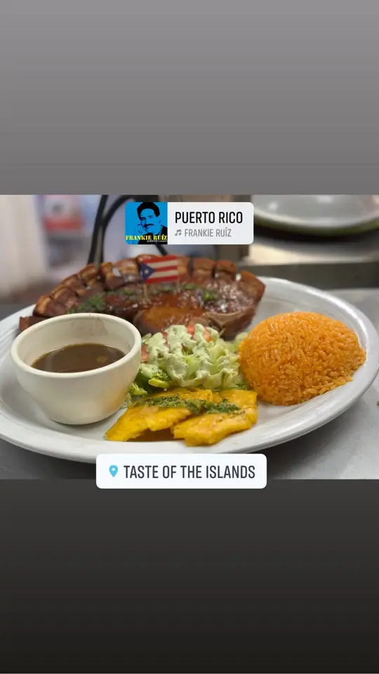 Taste of the Islands (Sabor de mi Isla) in Palm Bay showing food, great food, video by Taste of the Islands on Facebook