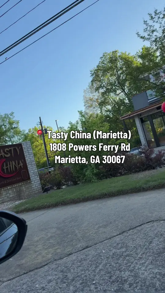 Tasty China (Marietta) in Marietta showing review, visit, video by simone.edmondson on TikTok