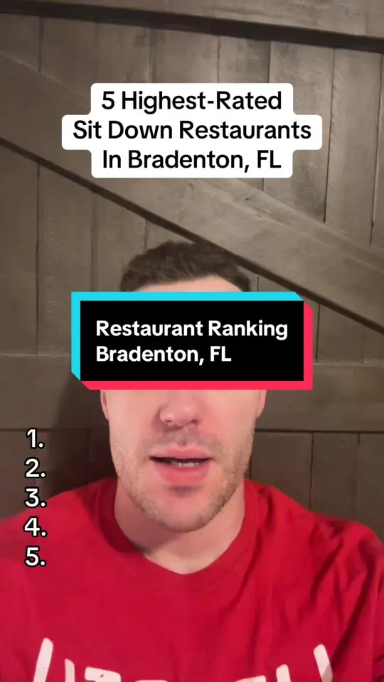 Taverna Toscana in Bradenton showing sit down restaurant, review, video by discoverymatt on TikTok