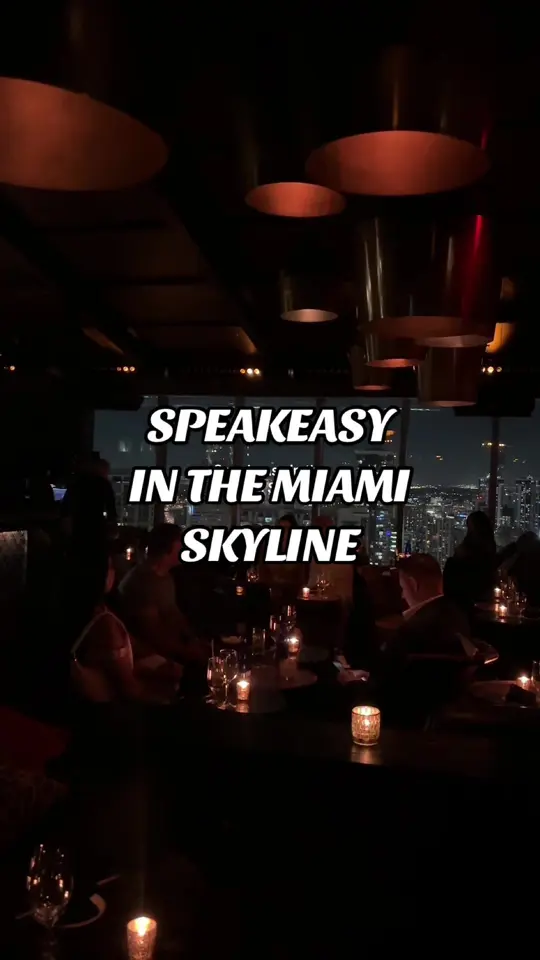 Tea Room Miami in Miami showing cocktail, speakeasy, video by maxeatsss on TikTok
