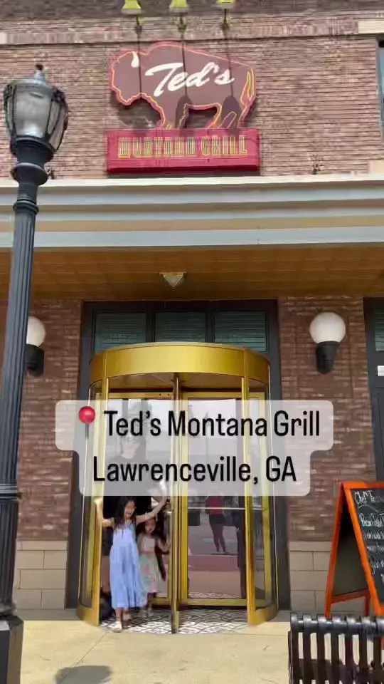 Ted's Montana Grill in Lawrenceville showing bison, video by carmenlixx on TikTok