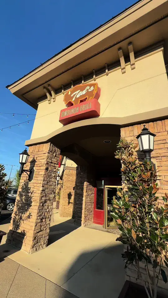 Ted's Montana Grill in Lawrenceville showing review, visit, video by payton.lashaye on TikTok