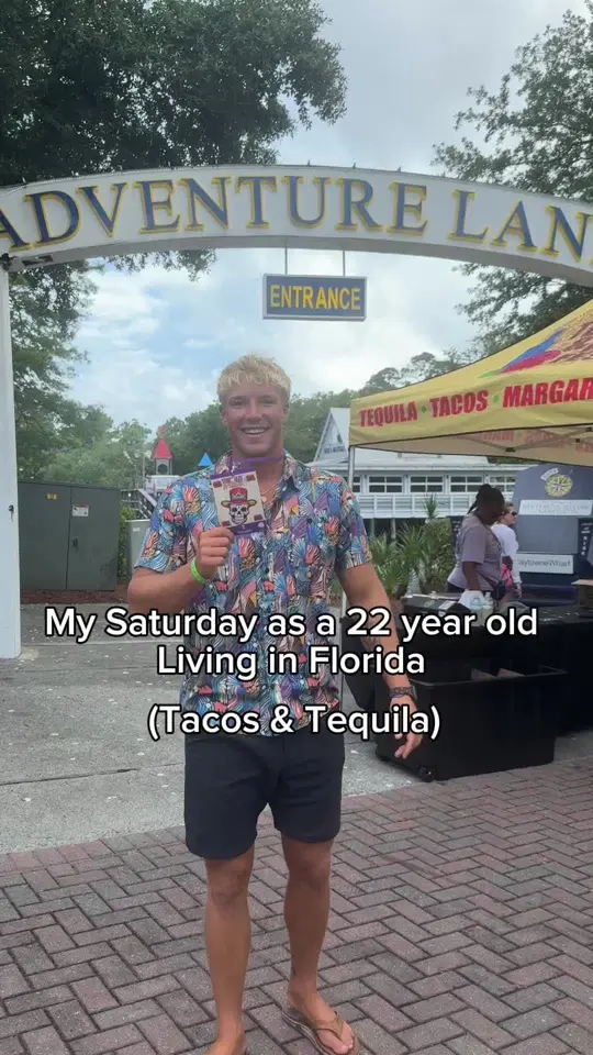 Tequila's Mexican Grill & Cantina in Clearwater showing tacos, tequila, festival, video by livelikeian_ on TikTok