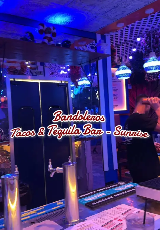 Tequila Sunrise Mexican Grill in Fort Lauderdale showing mexican food, tacos, tequila, video by chanishamitchell on TikTok
