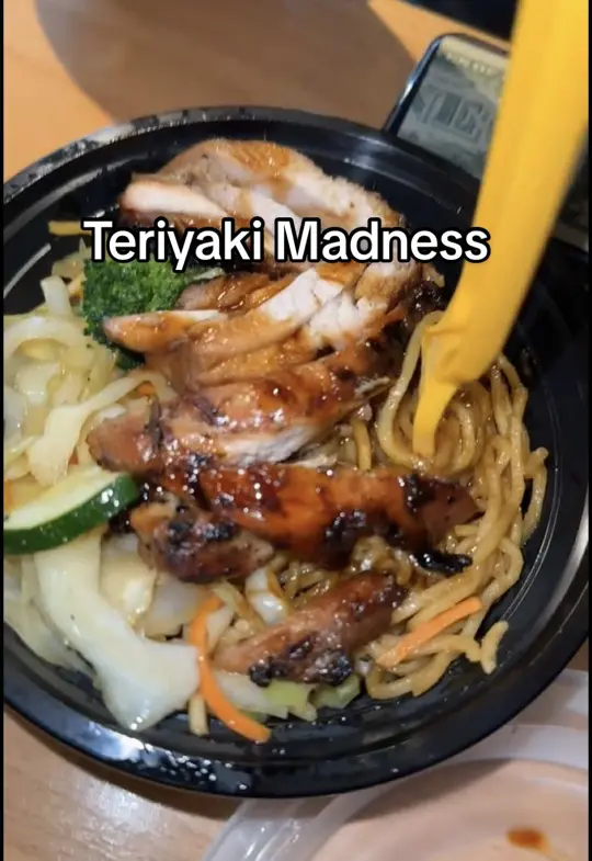 Teriyaki Madness in Miami showing visit, teriyaki madness, video by __kaylabee on TikTok