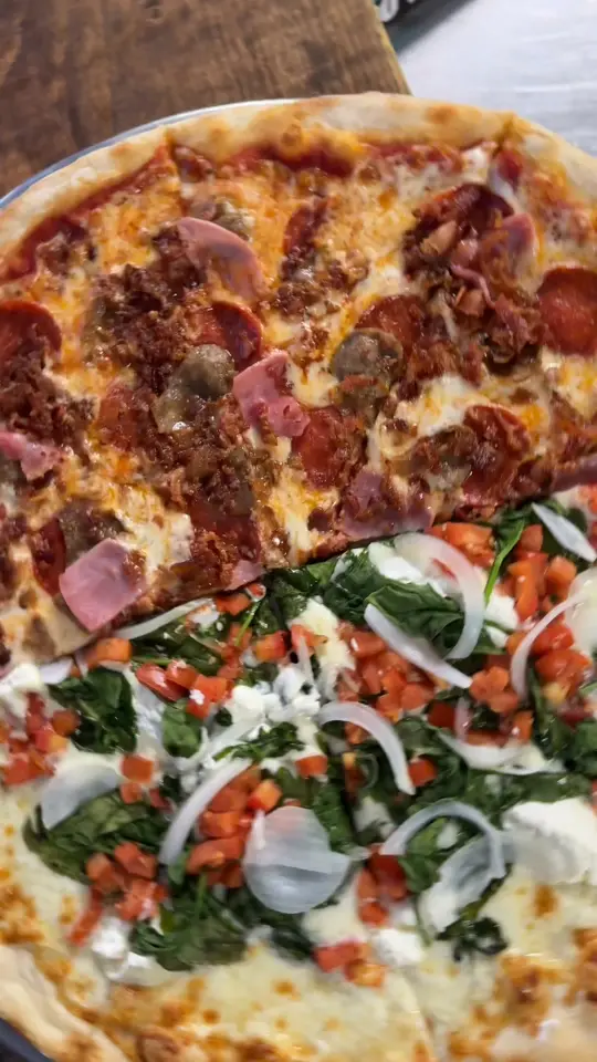 Terra Mia Italian Bistro & Pizzeria in Pooler showing pizza, customizable pizza, video by Terra Mia Italian Bistro & Pizzeria on Facebook