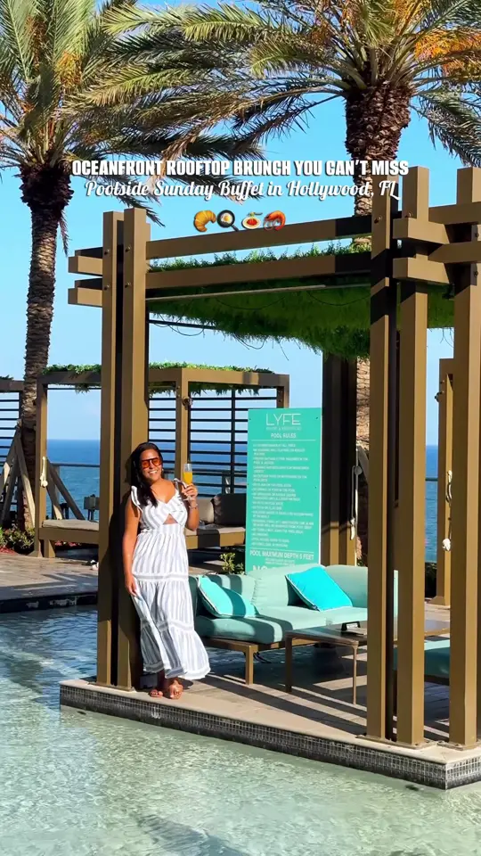  in Florida showing brunch, buffet, mimosa, sangria, aperol spritz, bloody mary, video by fashion.eat.travel on TikTok