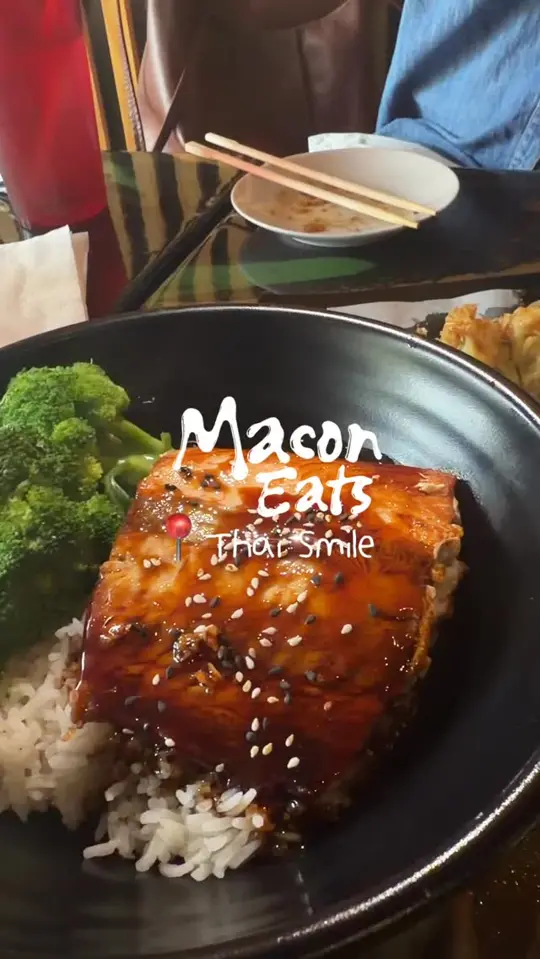 ThaiSmile Macon in Macon showing restaurant, thai food, downtown macon, video by Visit Macon on Facebook