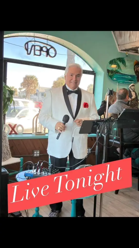 The Anchor in Flagler Beach showing live music, happy hour, appetizers, video by The Anchor Flagler Beach on Facebook