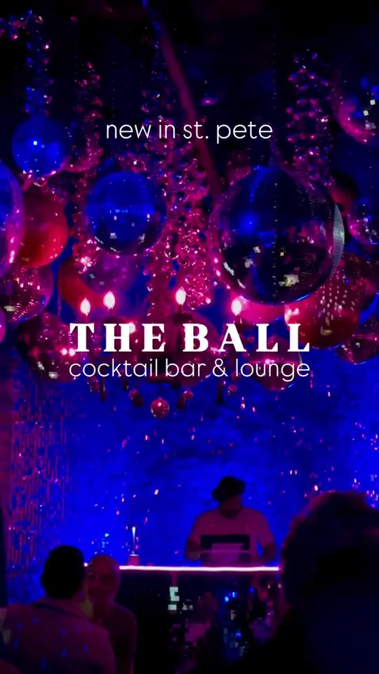 The Ball in St. Petersburg showing bar, lounge, atmosphere, video by dtspfun on TikTok