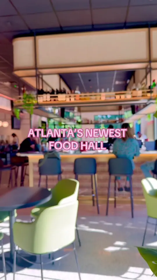 The Beautiful Restaurant in Atlanta showing food hall, restaurant visit, bar, video by atlbucketlist on TikTok