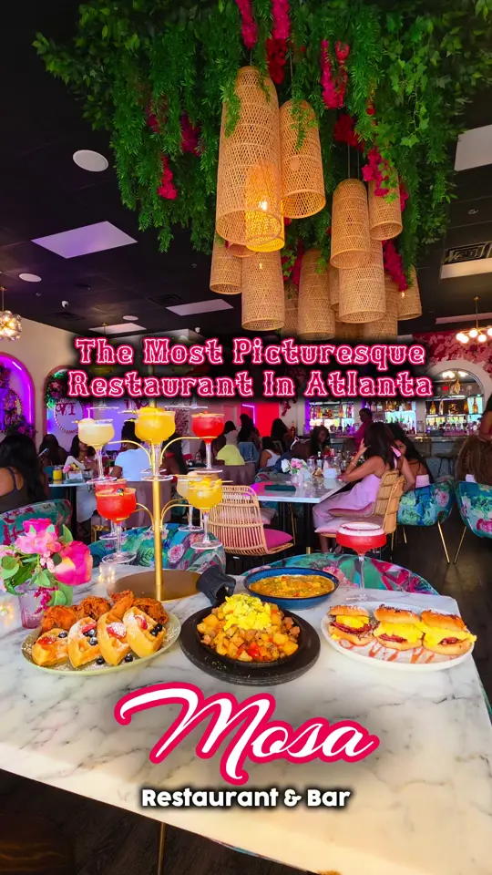 The Beautiful Restaurant in Atlanta showing atmosphere, beautiful women, visit, video by ilivelavishly on TikTok