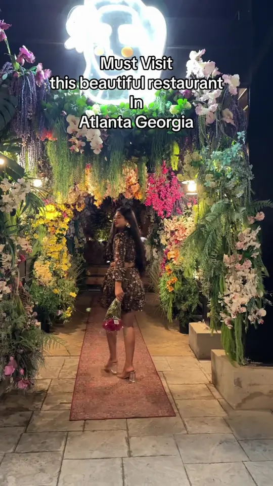 The Beautiful Restaurant in Atlanta showing visit, aestheticrestaurant, video by talestogether24 on TikTok