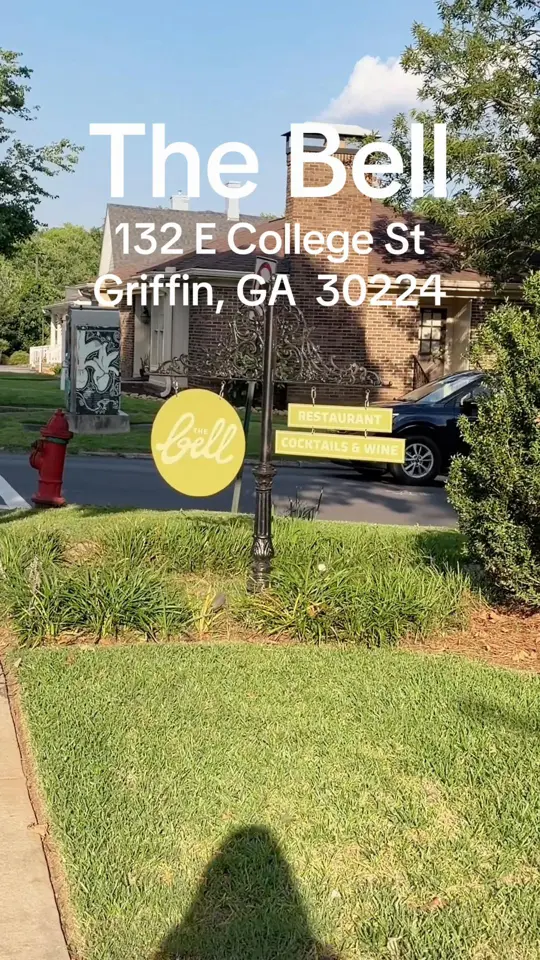 The Bell by EDO Kitchen in Griffin showing dinner, friends, new dining spot, video by eloiseshack on TikTok