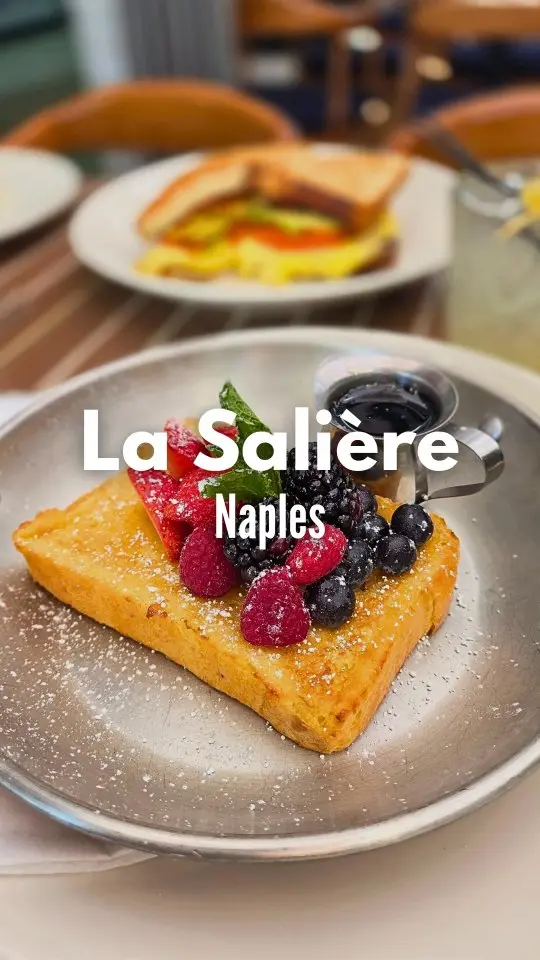 La Salière Naples in Naples showing review, visit, brunch, dinner, cocktails, video by SWFL Food Junkie on Facebook