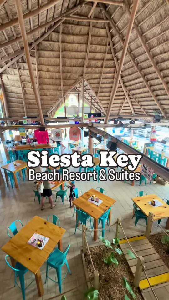 The Big Tiki Lounge in Sarasota showing resort pool, tropical ambiance, island bites, boat drinks, live music, video by thingstodotampabay on TikTok