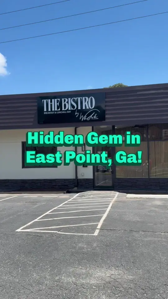 The Bistro by Whisk in Atlanta showing review, visit, video by atlantafoodguy on TikTok