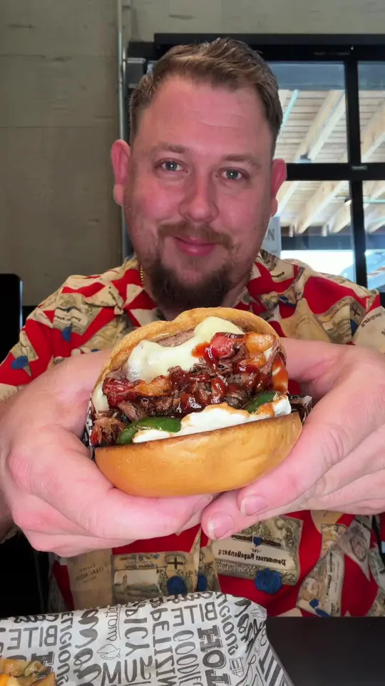 The Brave Burger Oviedo in Oviedo showing burger, visit, video by justpotus on TikTok