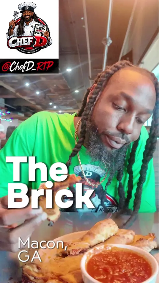 The Brick Macon in Macon showing review, pasta, video by chefd_rtp on TikTok