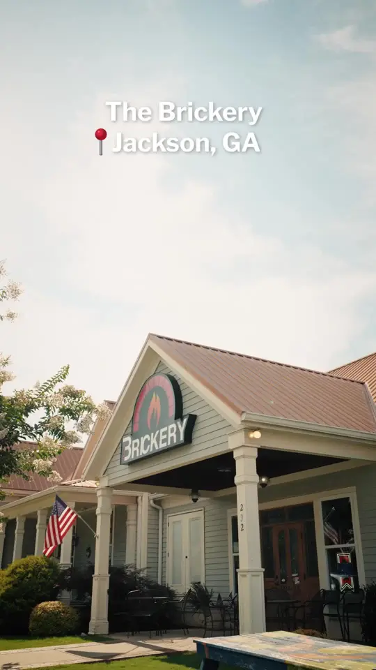 The Brickery in Jackson showing pizza, ny-style pizza, video by explorebuttscounty on TikTok